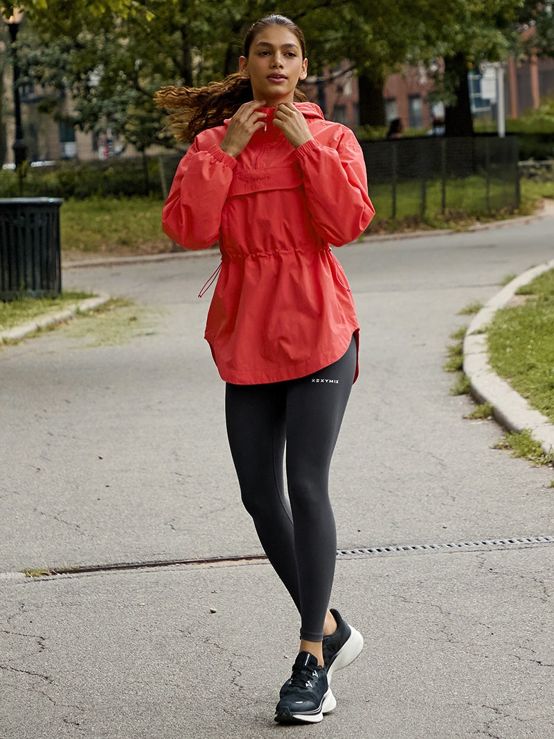 XTFOJ01J3 マルチ プルオーバー フード付き アノラック