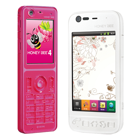 HONEY BEE スマホセット WX350K（Y!mobile）
