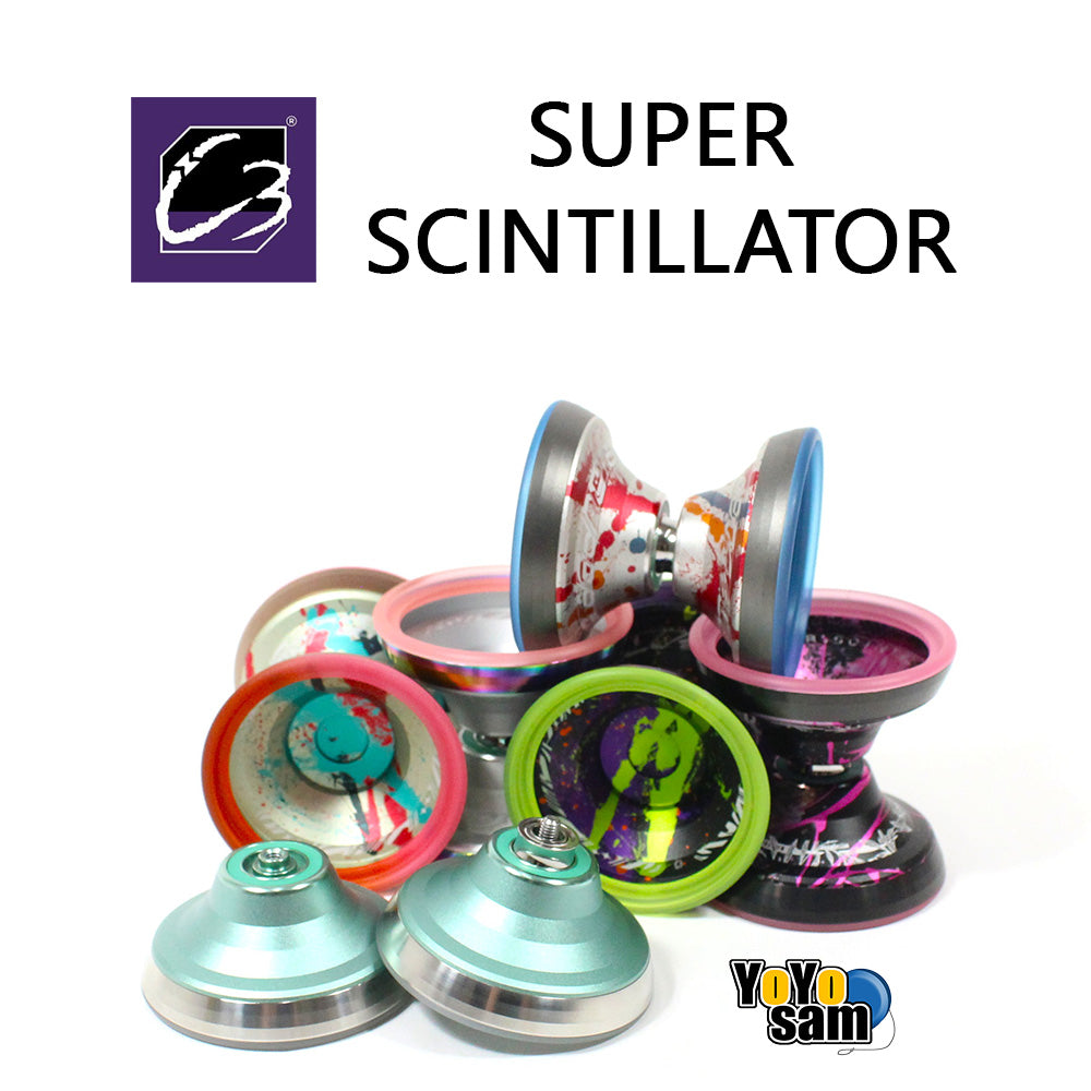 C3yoyodesign Super Scintillator Yo-Yo - Hybrid Tri-Material