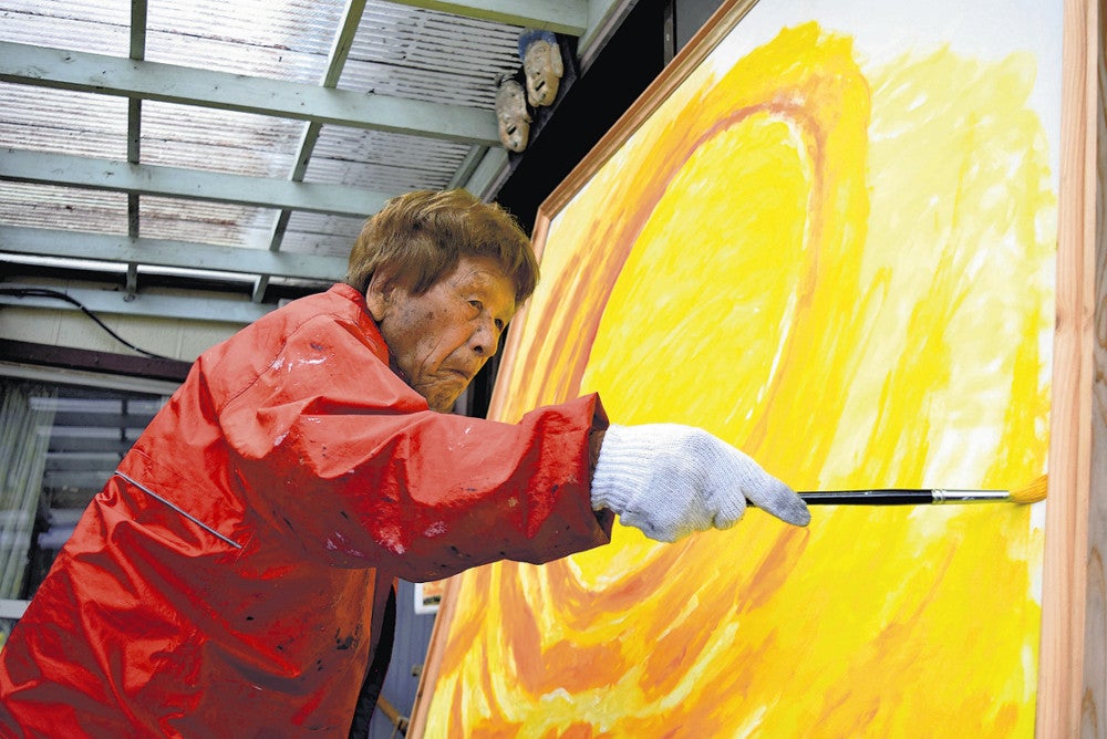 白寿過ぎても「動く絵」描いた弥勒祐徳さん、105歳で死去…宮崎県内