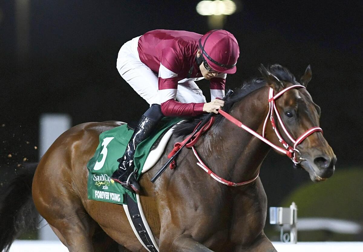 坂井瑠星騎乗のフォーエバーヤング、サウジカップで初の連覇…世界最高