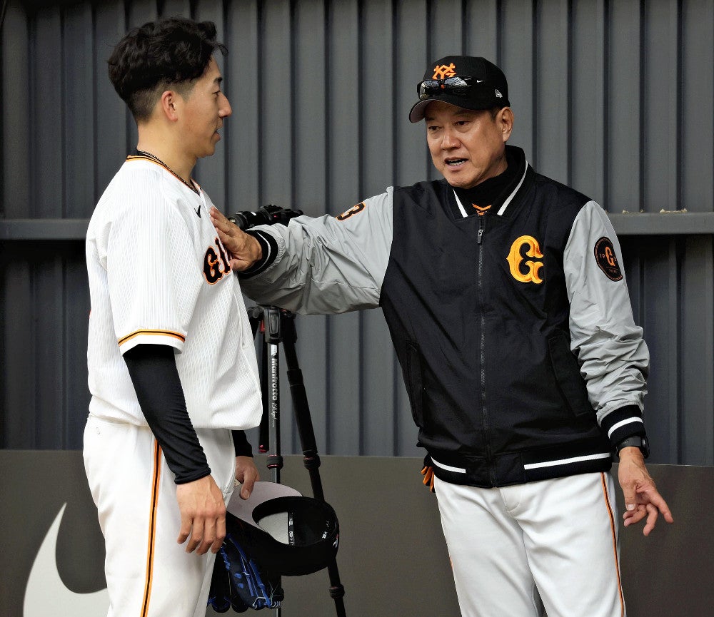 プロ野球キャンプイン、巨人軍は宮崎で始動…岡本新主将ら精力的に動く