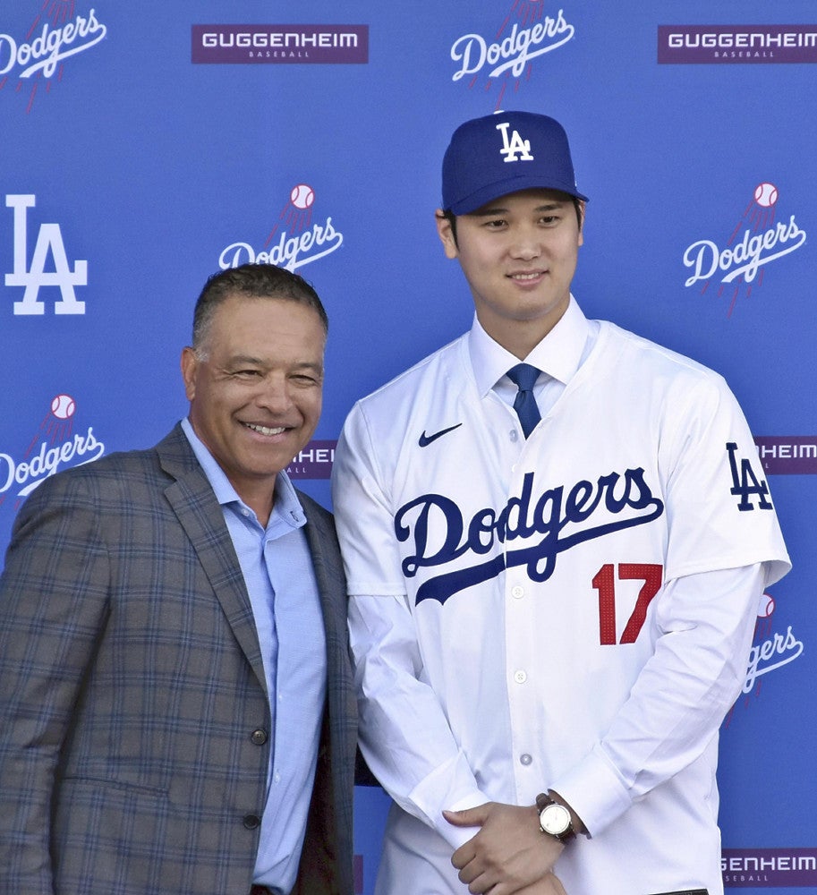 ドジャースのロバーツ監督は那覇生まれ…「うそつきたくない」と大谷と