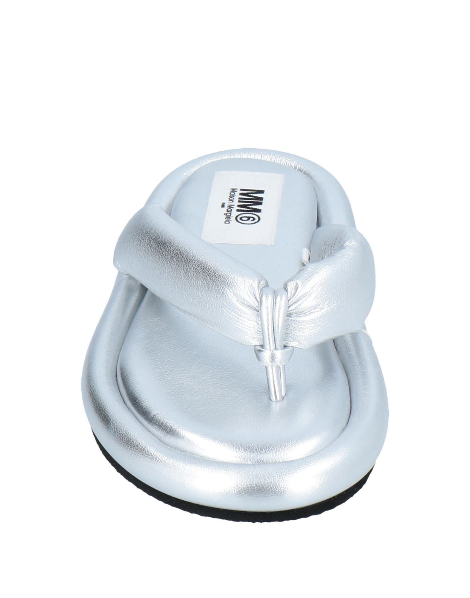 MM6 MAISON MARGIELA シューズ | ソング・サンダル シルバー