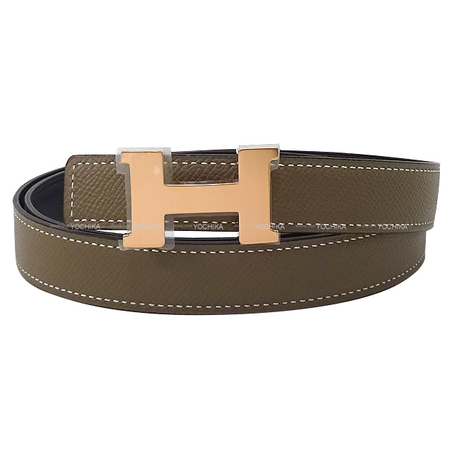 HERMES エルメス ベルト コンスタンス ミニ 24 リバーシブル Hベルト