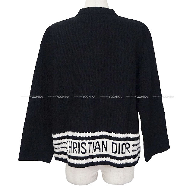 2024年 クルーズ Dior ディオール ノーカラージャケット ニット ロゴ