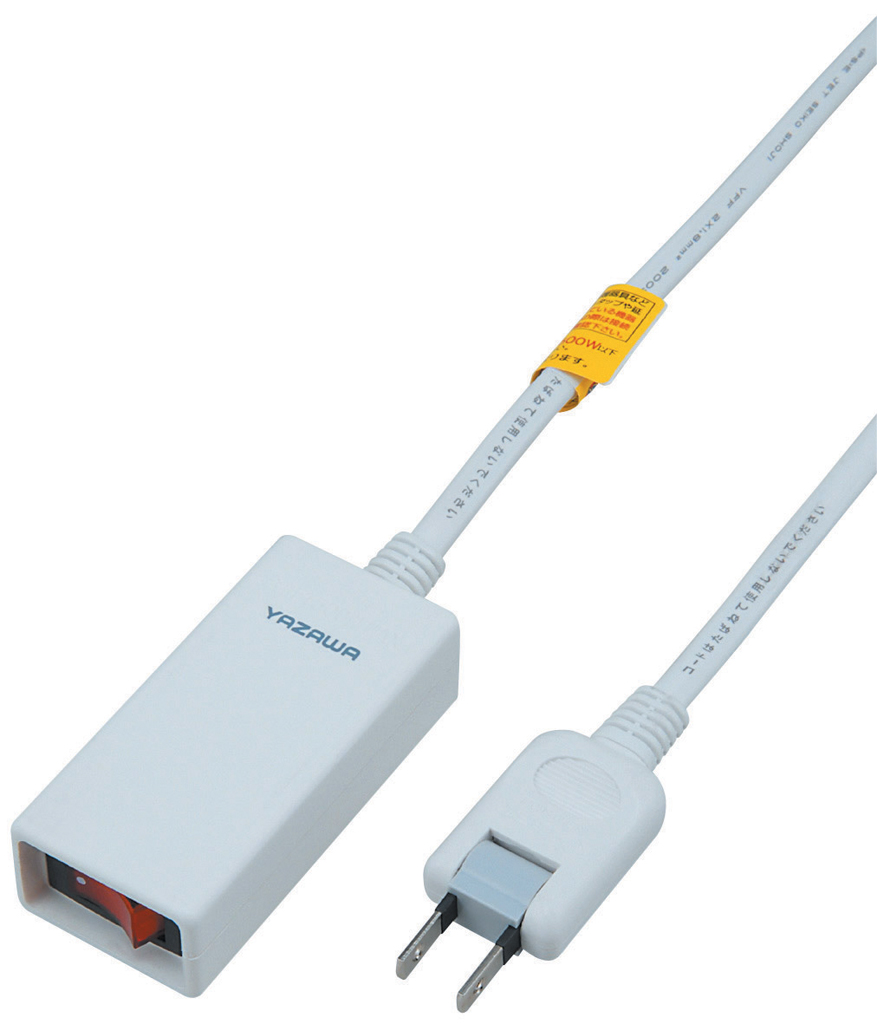 マグネット付中間スイッチ1個口2m｜YAZAWA CORPORATION