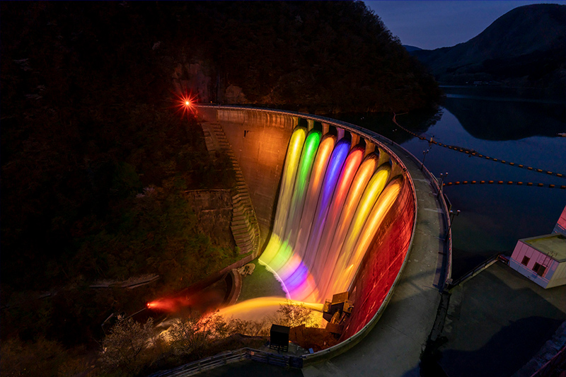 鳴子ダム ｜ 日本夜景遺産