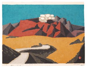 畦地梅太郎「鳥と山男」 | 山田書店美術部オンラインストア