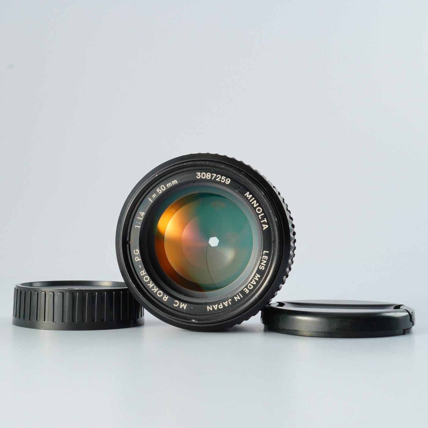 MINOLTA MC Rokkor PG 50mm F/1.4 単焦点レンズ – 山田写真機店