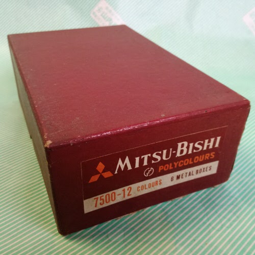 色鉛筆】三菱鉛筆 POLYCOLOURS No.7500 昭和レトロ 12色セット / 会津
