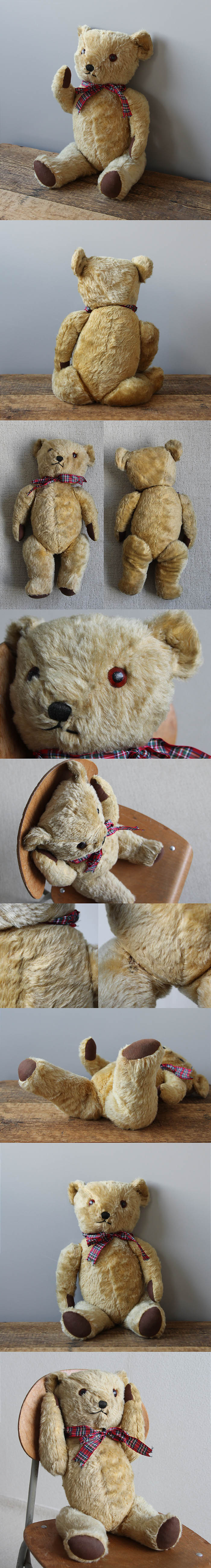 イギリス アンティーク テディベア くまのぬいぐるみ クマ インテリア