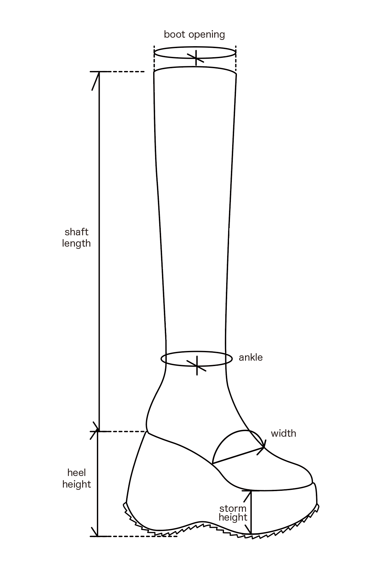 TOKYO BLACK PLATFORM LONG BOOTS – YELLO