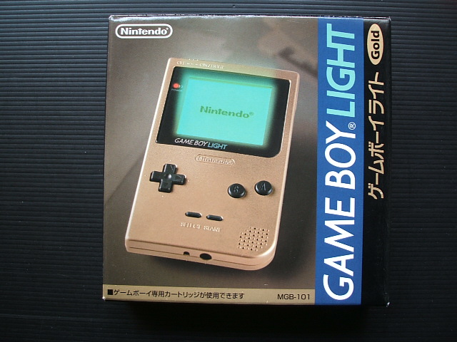 ゲームボーイライトゴールド 箱説有 GBゲームボーイ - 遊戯屋