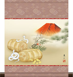 稲垣錦荘掛軸H8