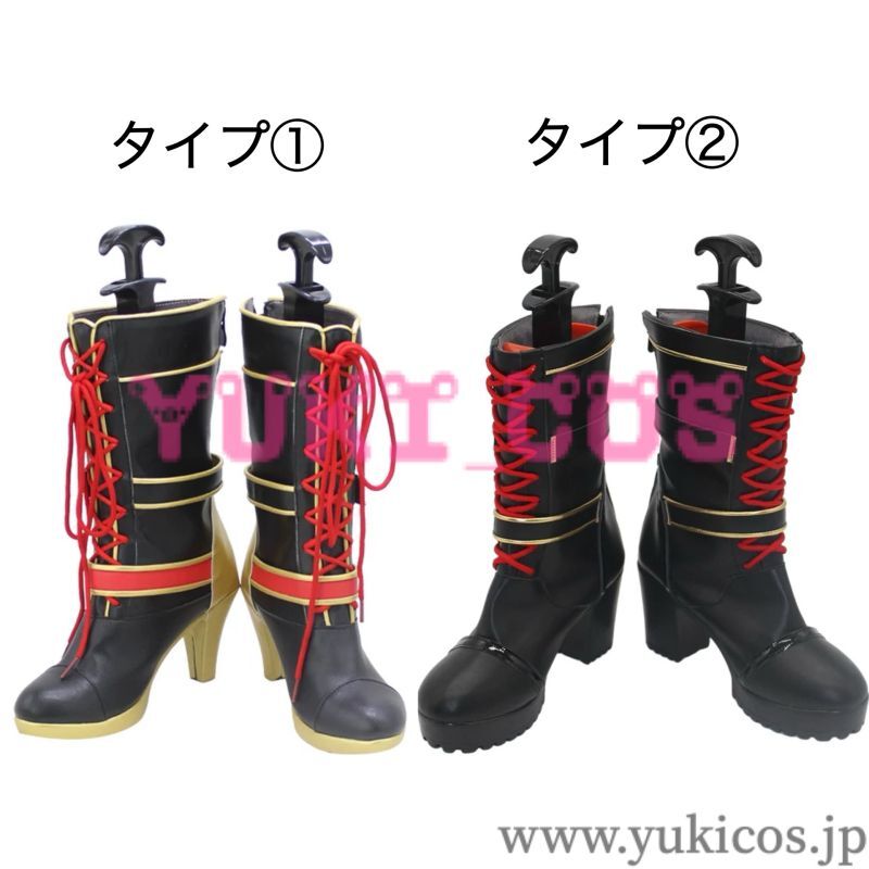 Vtuber 葛葉 女体化「サーニャ」 お貴族衣装 コスプレ靴