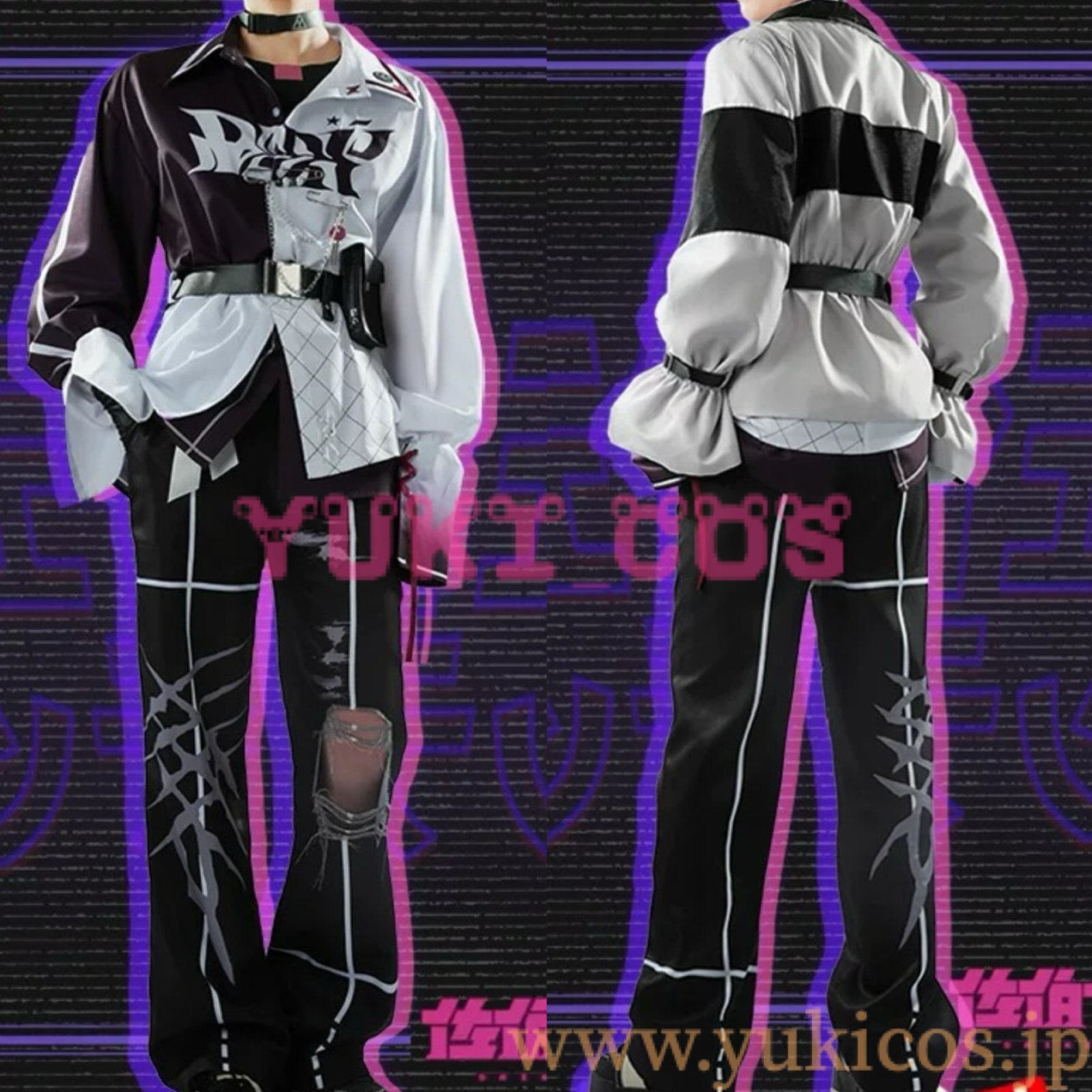 Vtuber にじさんじ 佐伯イッテツ さいきいってつ コスプレ衣装 送料無料