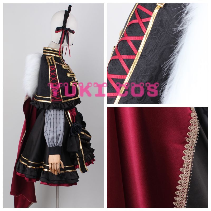 Vtuber 葛葉 女体化「サーニャ」 お貴族衣装 コスプレ衣装