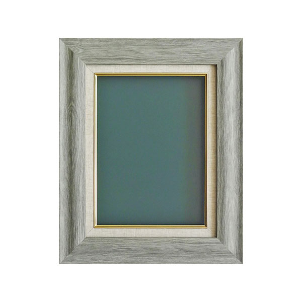 油彩額 アビエス F0 グレー アクリルカバー付 | ゆめ画材