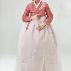 オーダーメイドチマチョゴリ・化繊・チマチョゴリ・25r-394 女性化繊