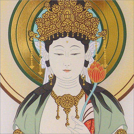 秩父三十四ヶ所納経軸 光背箔押し ｜ 通販 通信販売 ｜ 札所0番