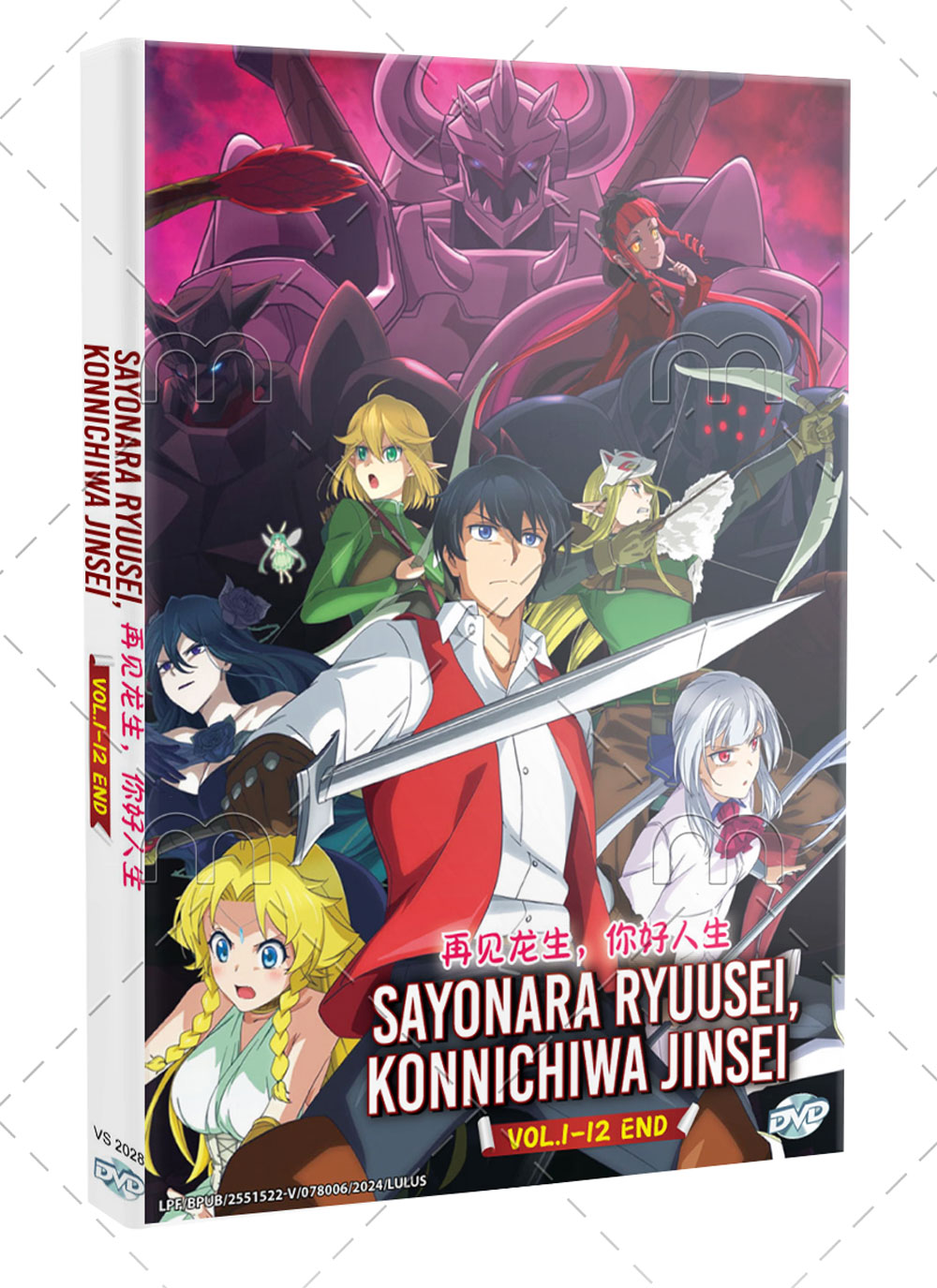 さようなら竜生、こんにちは人生 (DVD) (2024)アニメ | 全1-12話