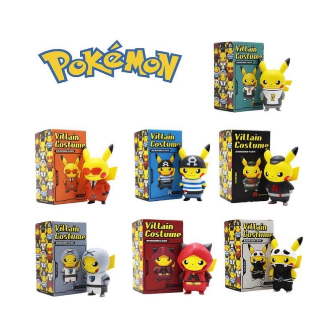 中国限定ポケモン ボスごっこピカチュウフィギュア 7種アソート - 株式