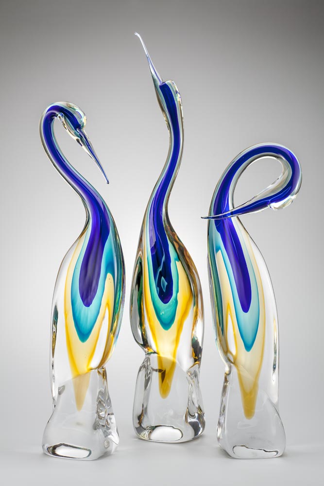 Birds Collection | Murano Glass Sculptures from Venice | ZANETTI