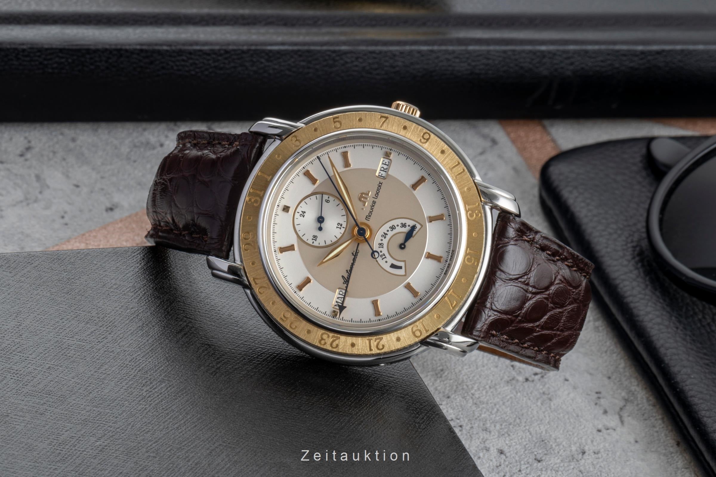 Maurice Lacroix Masterpiece steel / gold automatic Kal. ML 51 Ref