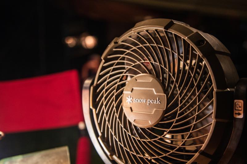 マキタ×スノーピークの扇風機フィールドファン 使用レビュー