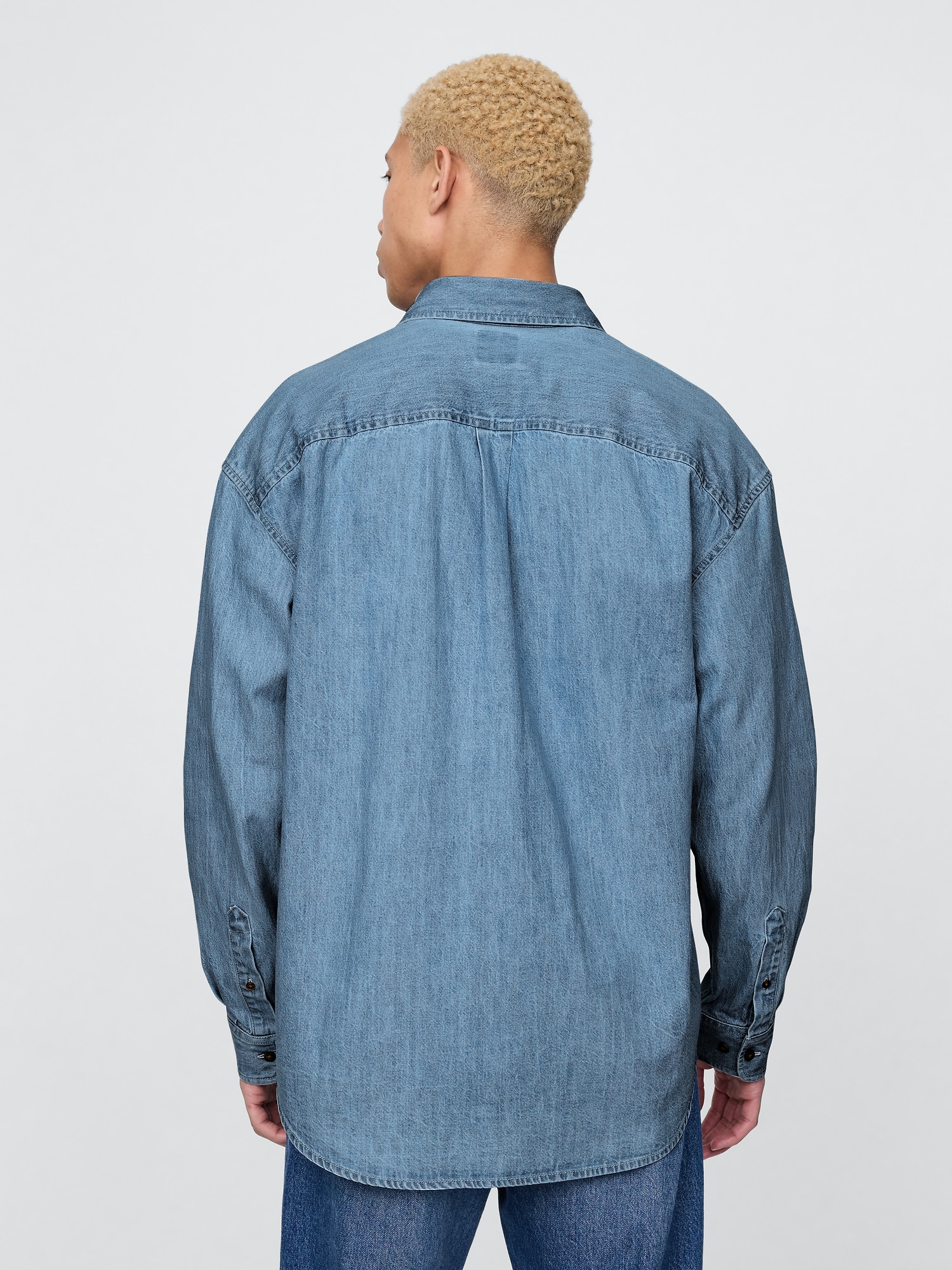 Gap公式オンラインストア | ブラナンベア デニム ビッグシャツ