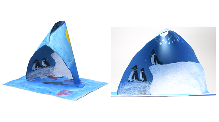 立ち上がった絵のせかい ☆｜3・4年生の作品｜みんなの図工ギャラリー