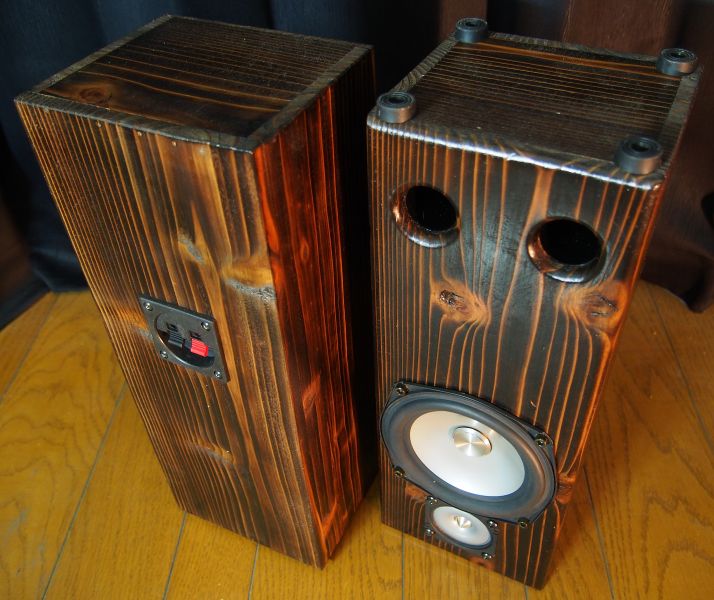 2Wayバスレフ型自作スピーカー☆JVC Panasonic | 雷鳴 スピーカー製作販売