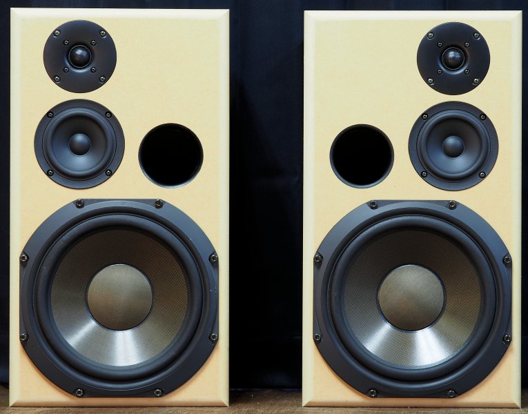 外装選択式☆3Wayバスレフ型スピーカー☆DIATONE DS-66Z用27cmアラミド