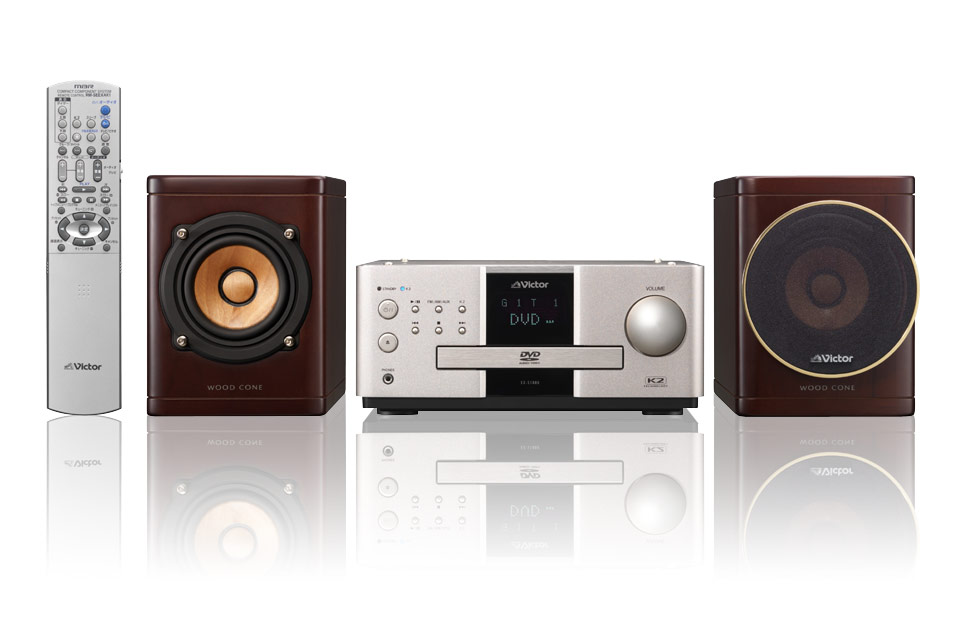 JVC Victor ビクター CA-EXA1 SP-EXA1 コンパクト CD/DVDコンポ