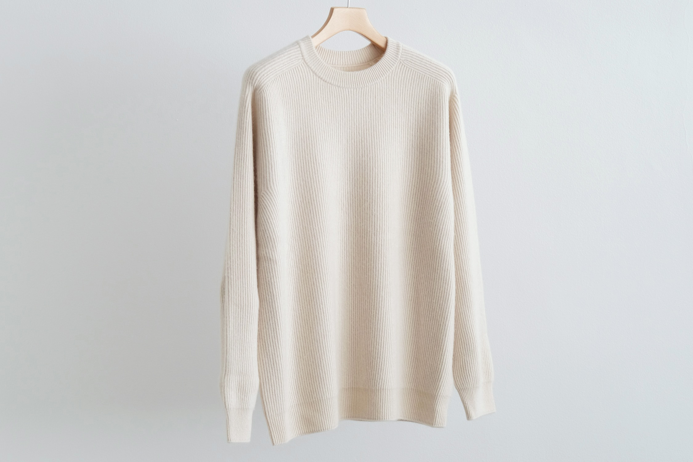 INNOCENT CASHMERE RIB CREW - WUNDER