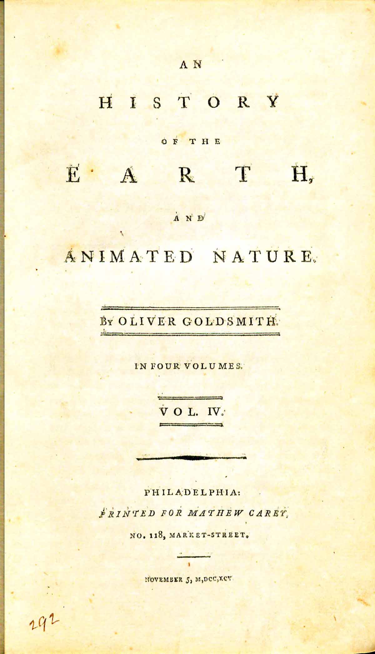 An History of the Earth, and Animated Nature - Wythepedia: The