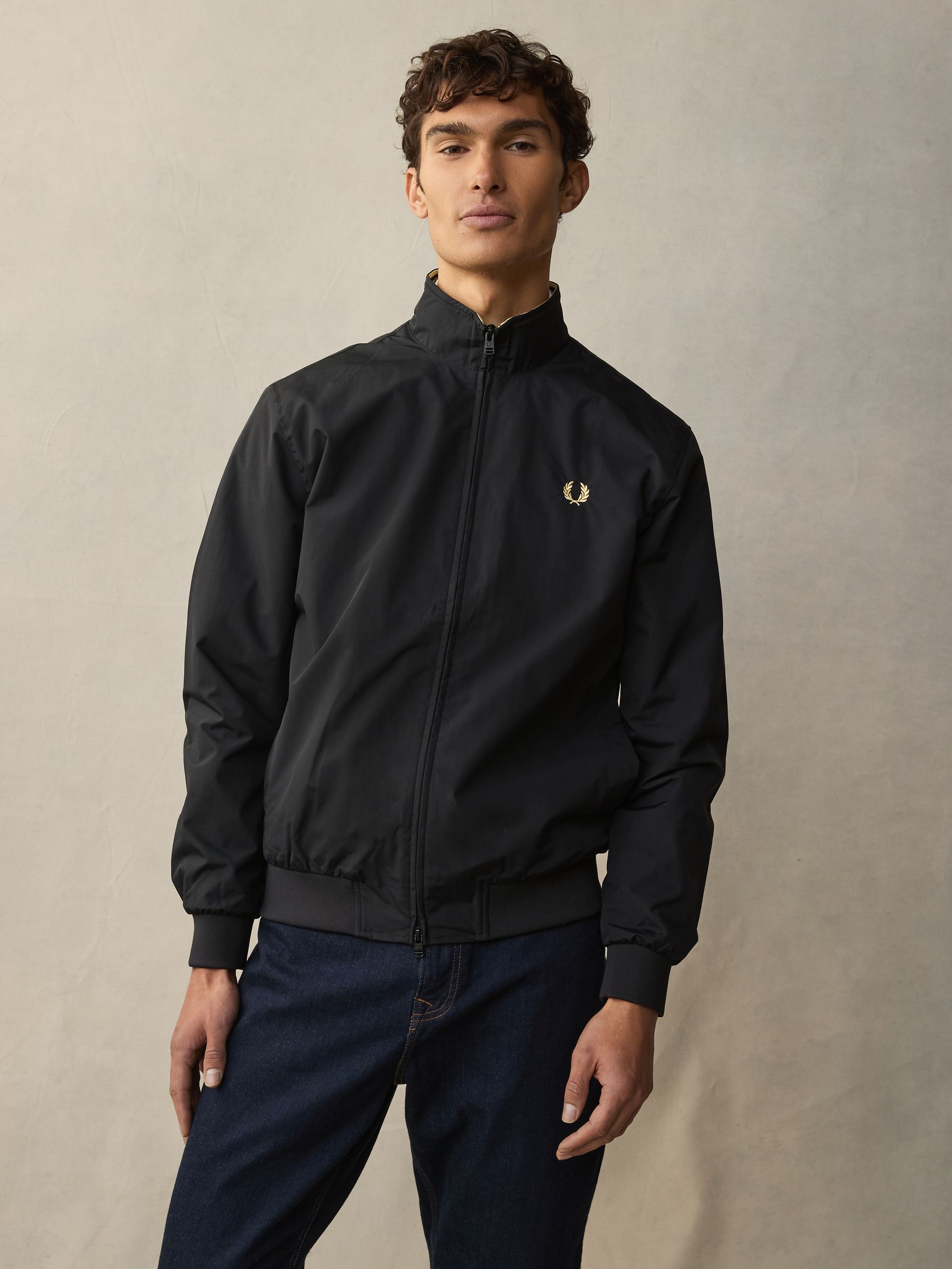 Buy Fred Perry Black Jacket from Next USA