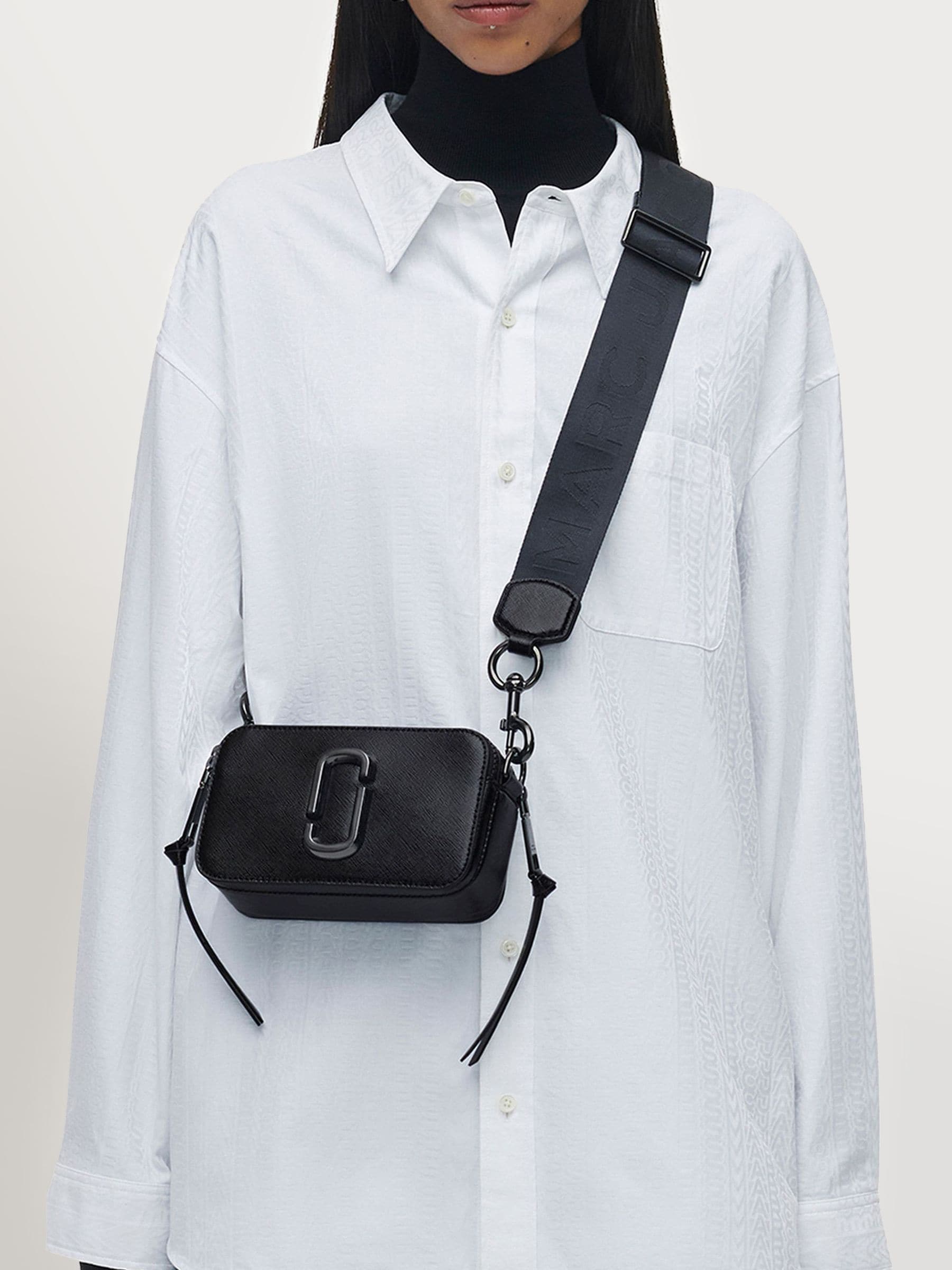 Marc Jacobs Black The Snapshot Cross-Body Bag | Seasons