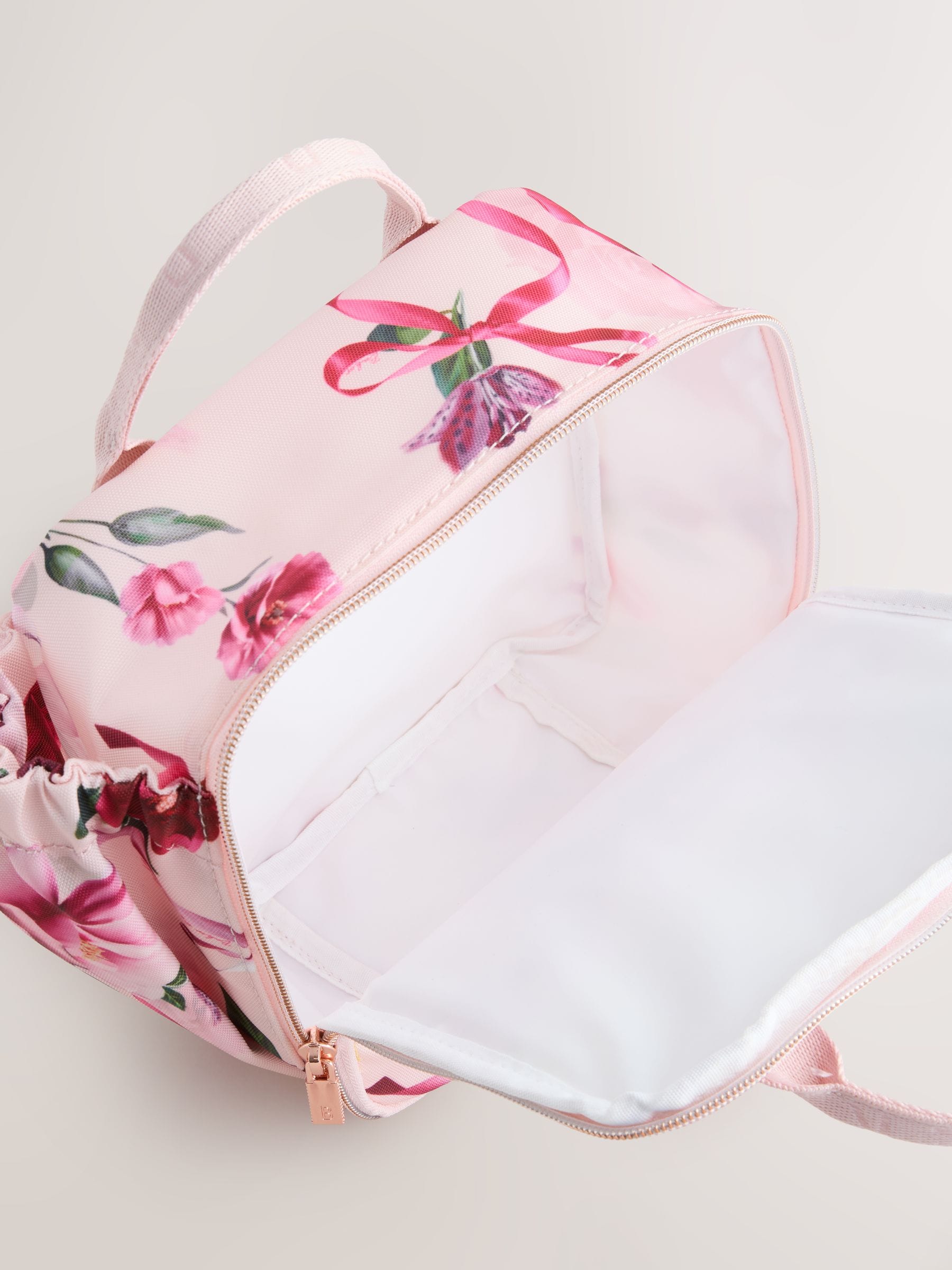 Buy Baker by Ted Baker Girls Pink Back to School Floral Print Bow