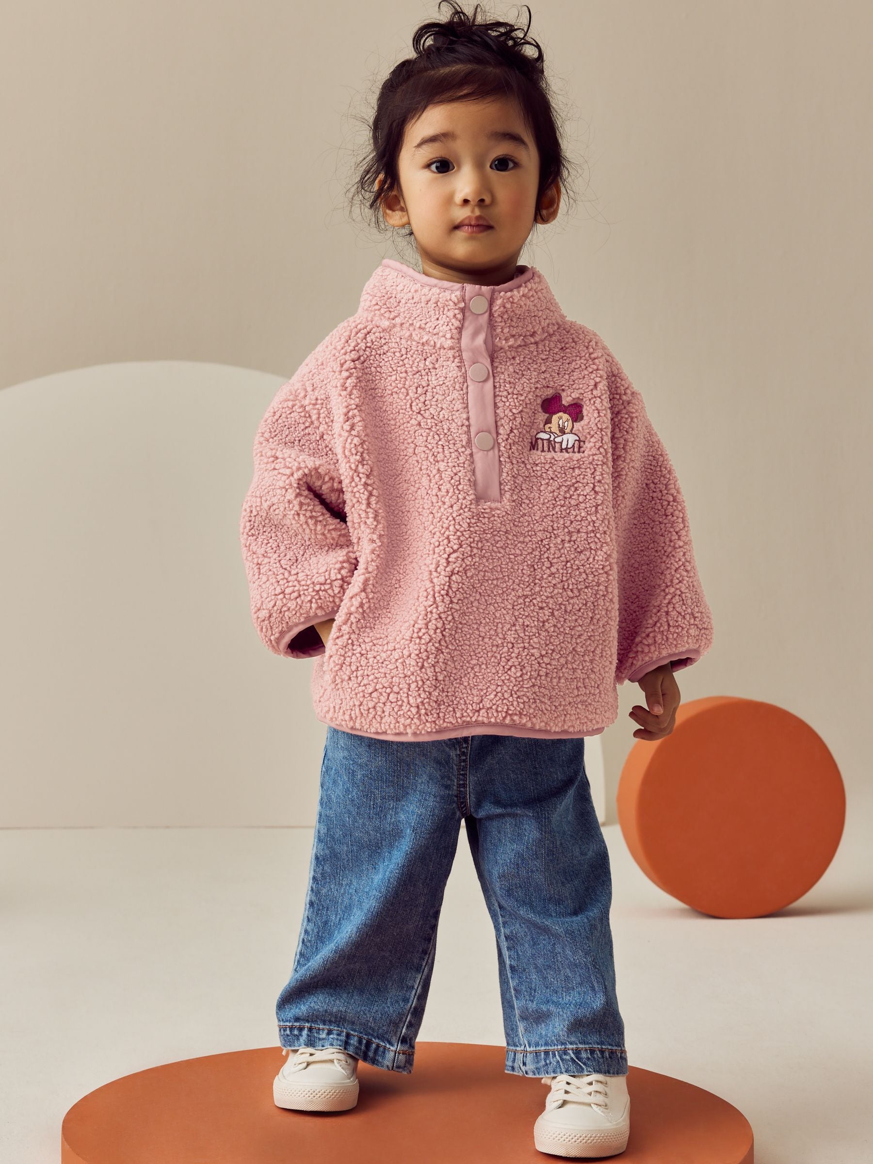 Buy Pink Disney Minnie Fleece Top (3mths-7yrs) from Next USA
