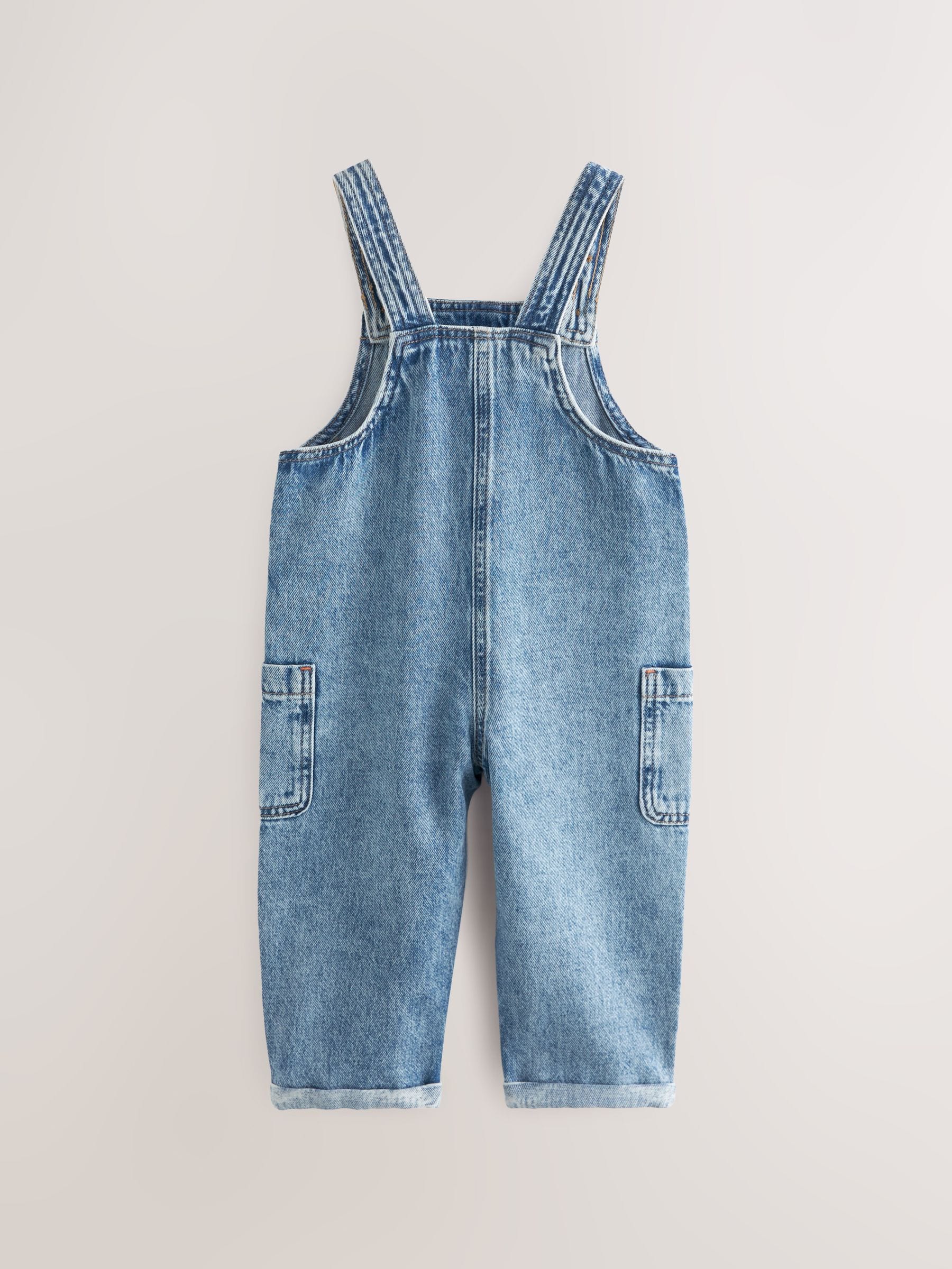 Buy Denim 100% Cotton Dungarees (3mths-7yrs) from Next USA