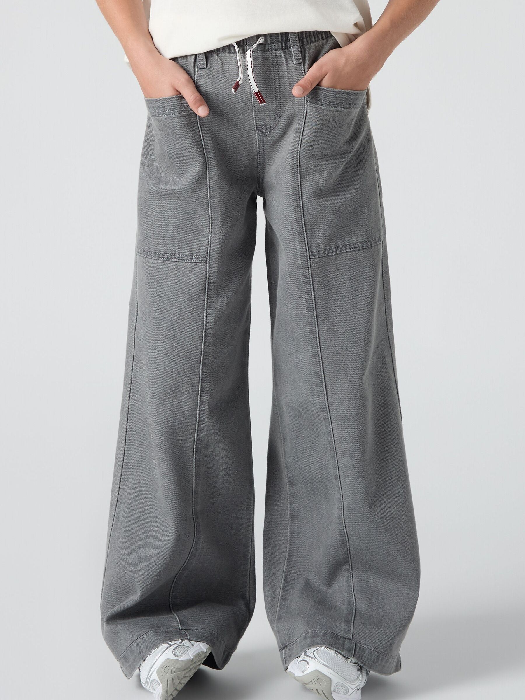 Buy Levi's® Grey Pull On '94 Baggy Wide Leg Jeans from Next Singapore