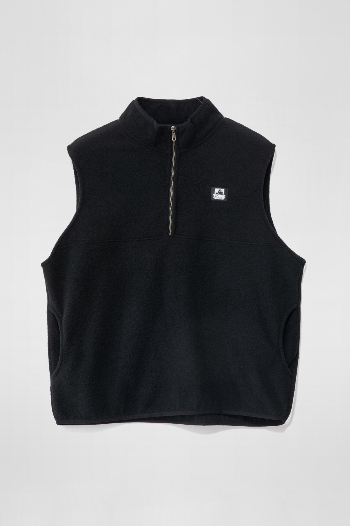 HALF ZIP VEST - BLACK | Xlarge AU – XLarge Brand