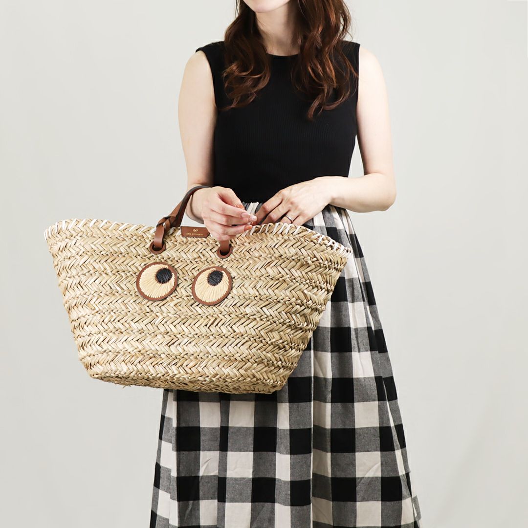 アニヤハインドマーチ ANYA HINDMARCH かごバッグ ハンドバッグ EYES