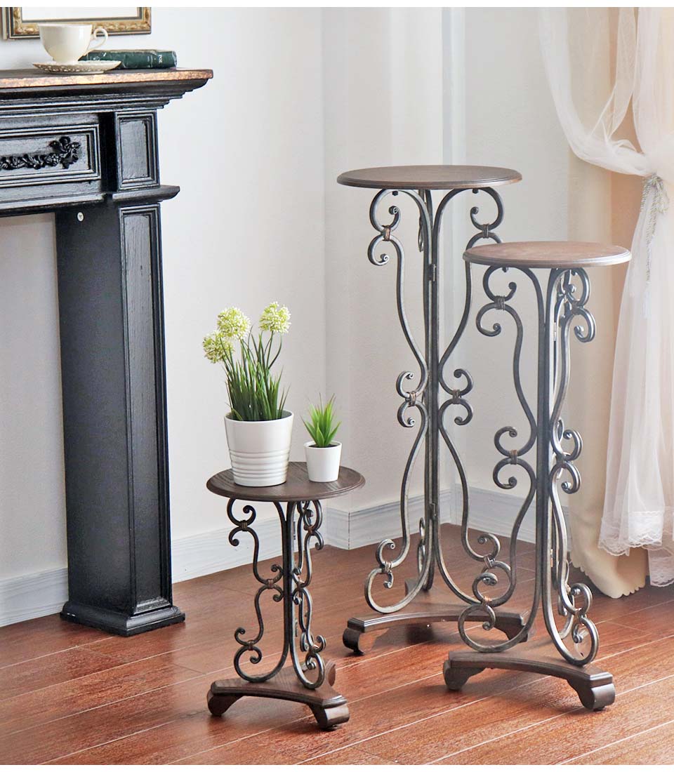 剥離家具 ストリップド家具 ハンドメイド サイドテーブル 飾り台 花台