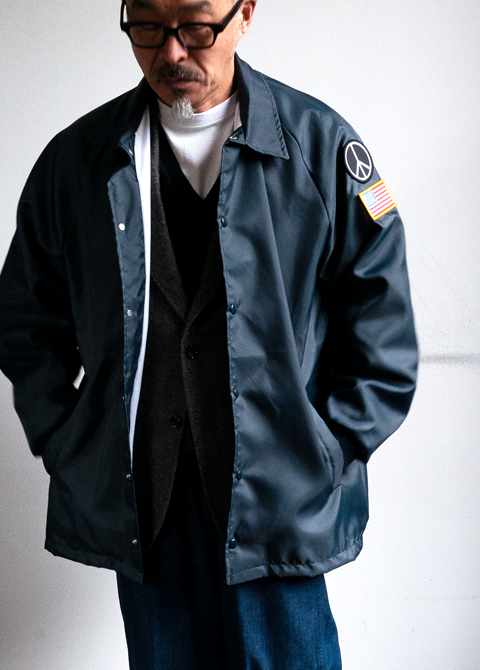 ASW COACH JACKET with PATCH | 大阪心斎橋のメンズ洋服のセレクト
