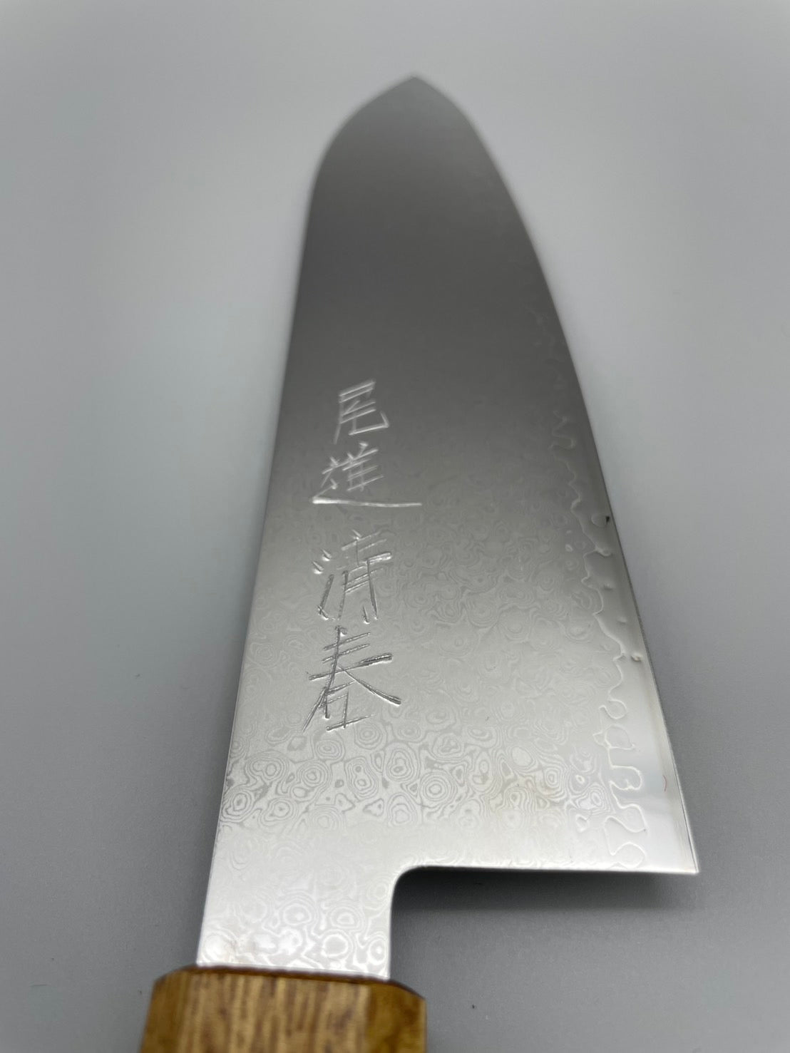三徳包丁】ダマスカス 180mm 漆塗り柄 – 山崎清春商店~尾道刃物~