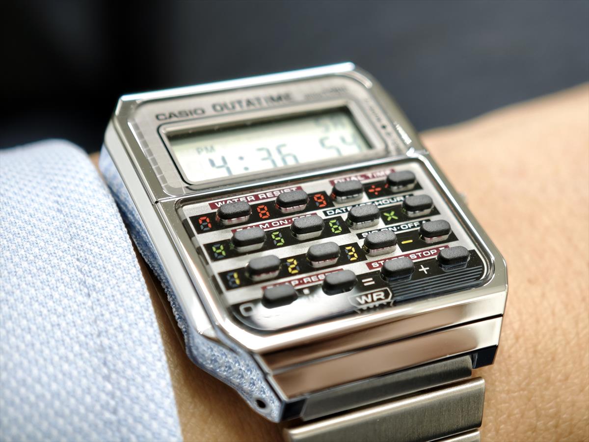 カシオ カリキュレーター CA-500WEBF-1AJR バック・トゥ・ザ