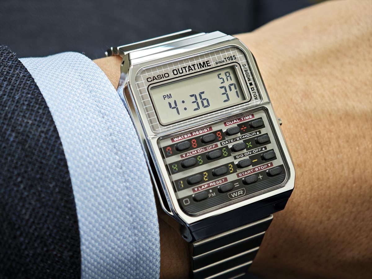 カシオ カリキュレーター CA-500WEBF-1AJR バック・トゥ・ザ